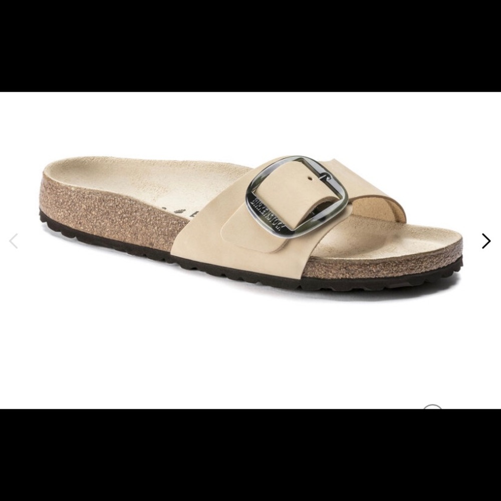 Birkenstock Madrid big buckle slide sandals 40